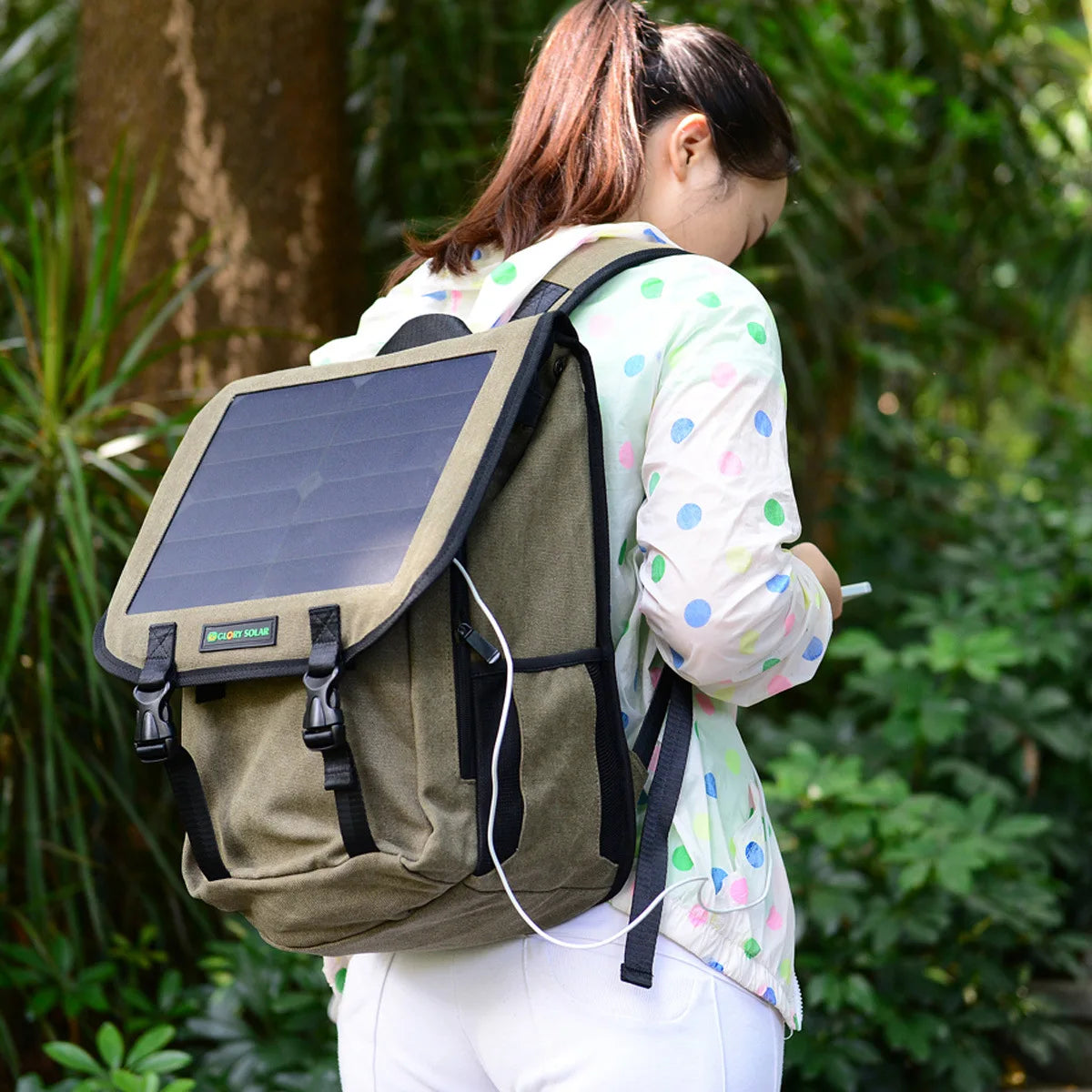 Solar Charging Adventure Backpack