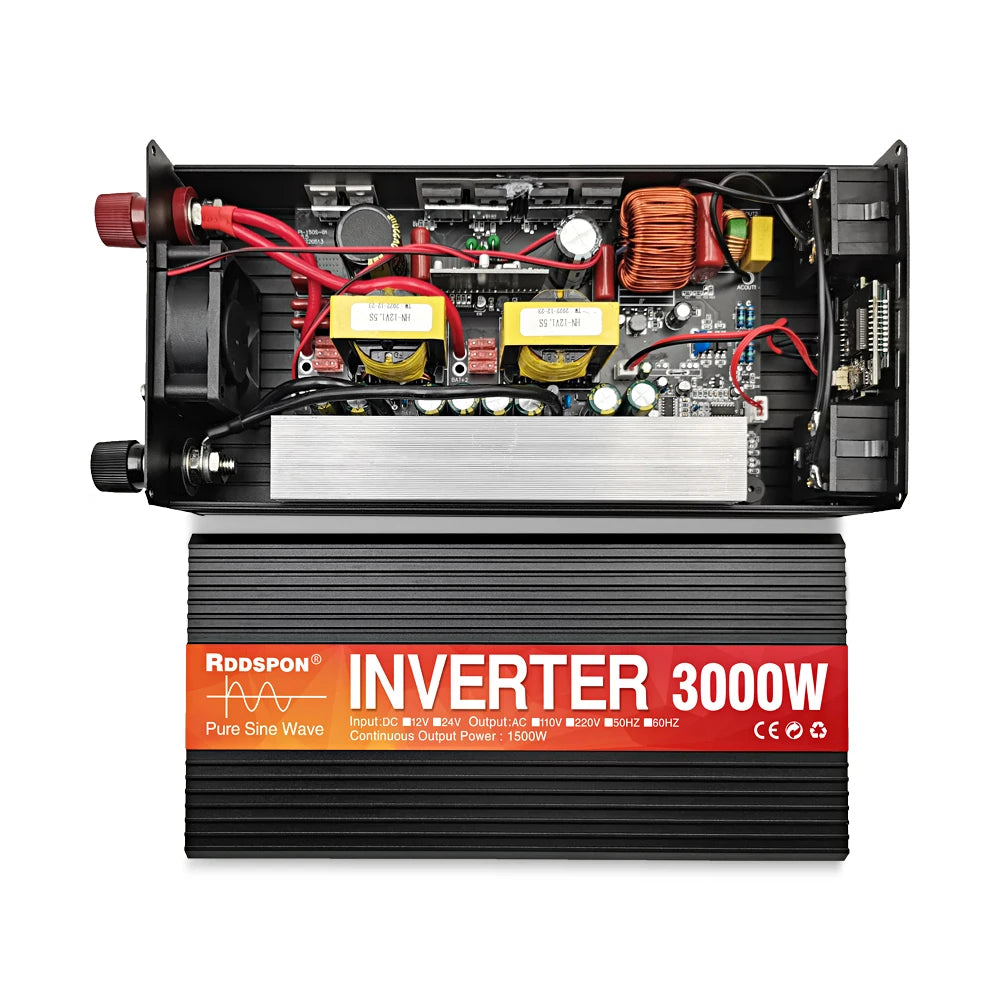 Pure Sine Wave Inverter – 3000W/4000W/5000W Options