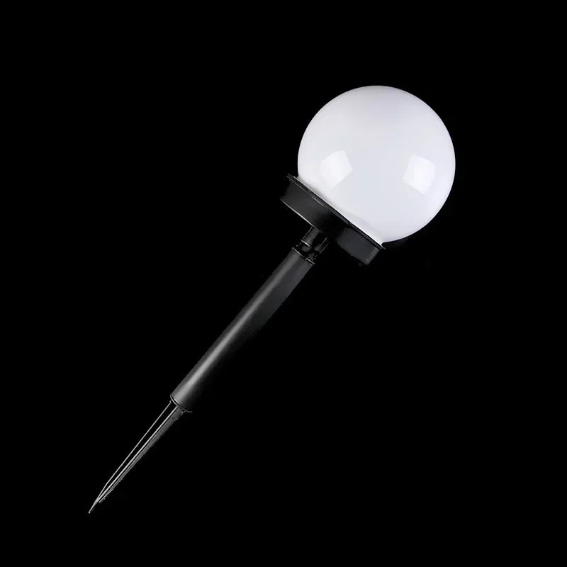 Solar Garden Ball Lights Outdoor Solar Power Outdoor Garden Path Yard Lawn Road Courtyard Ground Waterproof Lamps Decoration