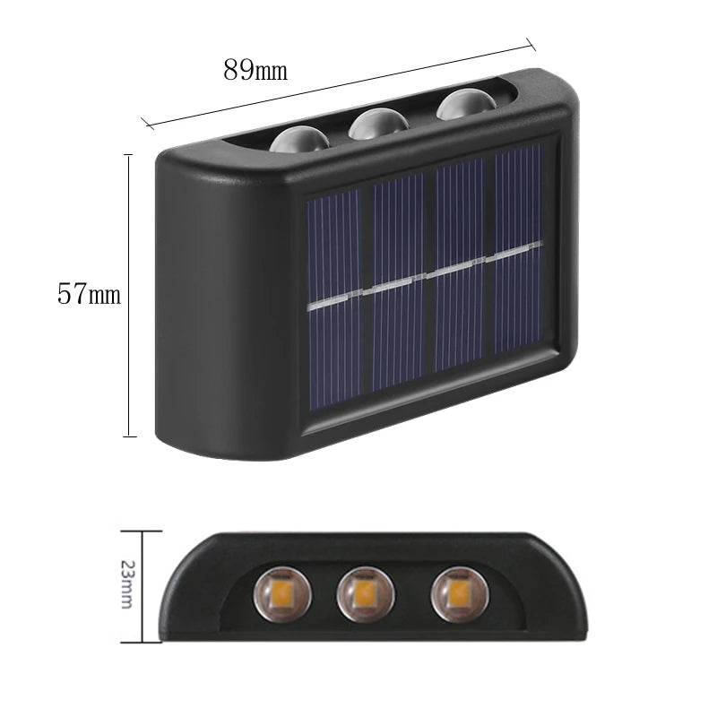 Waterproof Solar LED Outdoor Sensor Light