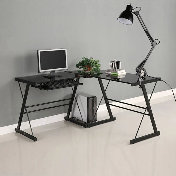 Adjustable Swing-Arm Desk Lamp – E26/E27 Socket, Bulb Not Included