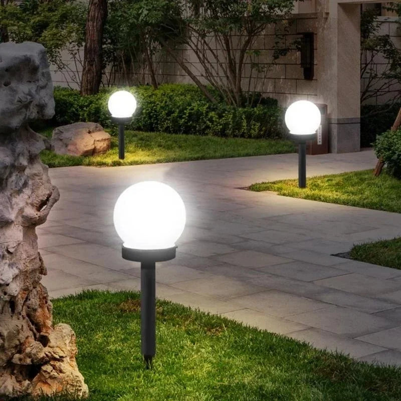 Waterproof Solar Garden Ball Lights for Paths and Lawns