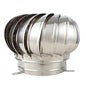 110mm Stainless Steel Roof Ventilator Wind Turbines Air Vent Attic Ventilator Pipefit Roof Ventilating Fan