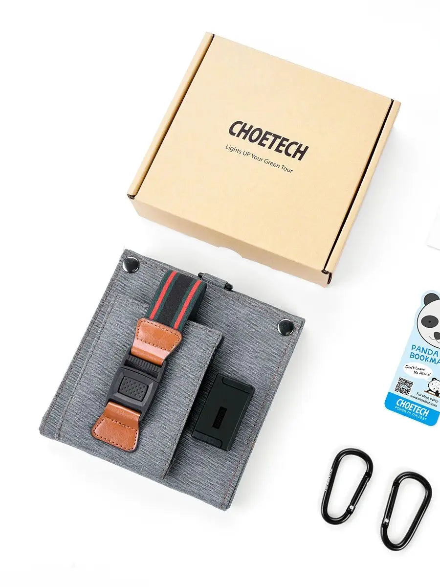 Choetech 14W Foldable Solar Charger with USB-A Output