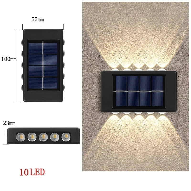 Waterproof Solar LED Outdoor Sensor Light