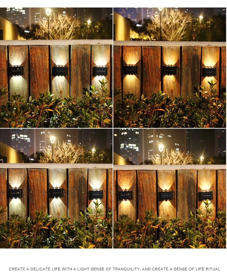 Waterproof Solar LED Outdoor Sensor Light