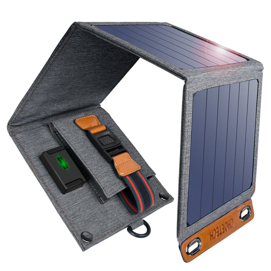 14W Choetech Foldable Solar Charger with 1*USB-A