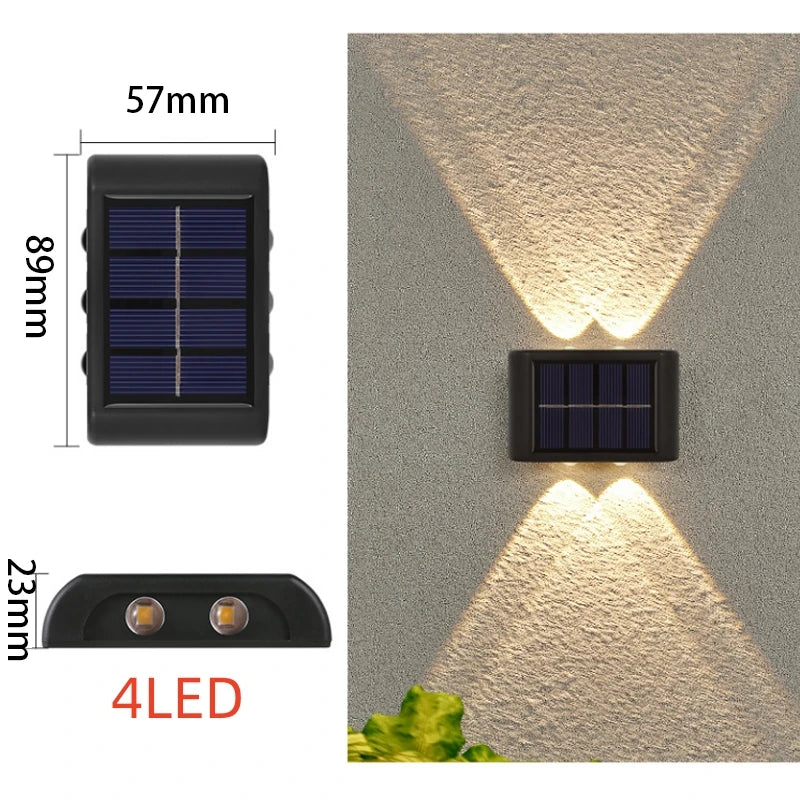 Waterproof Solar LED Outdoor Sensor Light