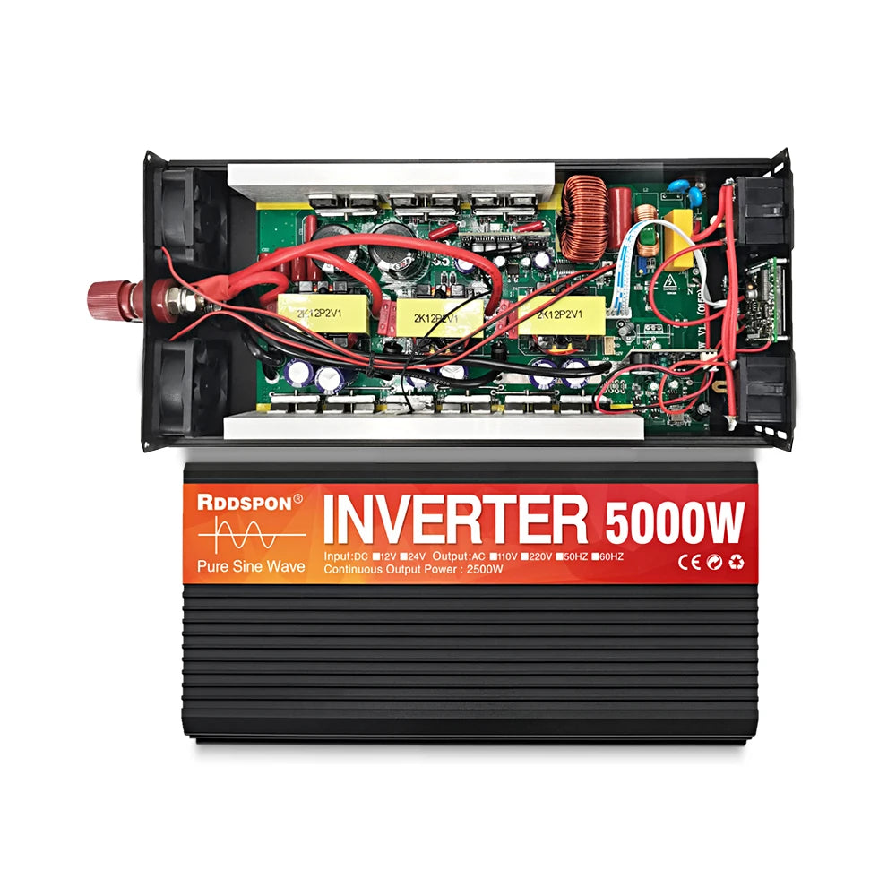 Pure Sine Wave Inverter – 3000W/4000W/5000W Options