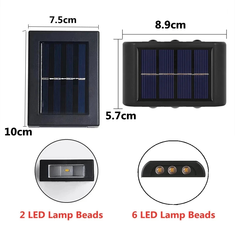 Waterproof Solar LED Outdoor Sensor Light